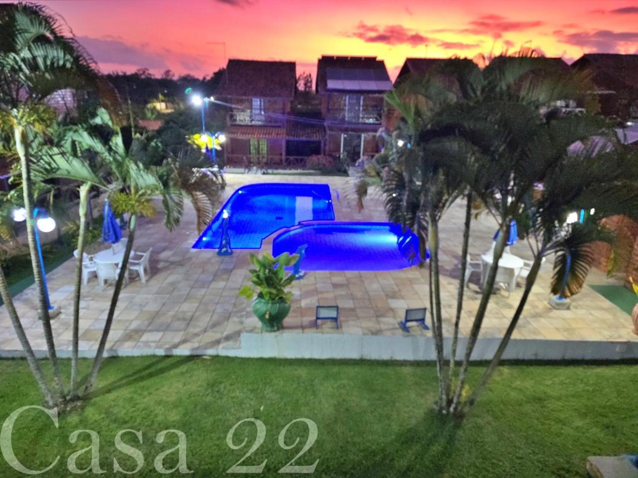 Chale Aconchegante Com Vista Para Piscina グラヴァター エクステリア 写真